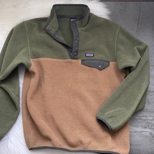 Boys XL Patagonia Synchilla Button Pullover Jacket